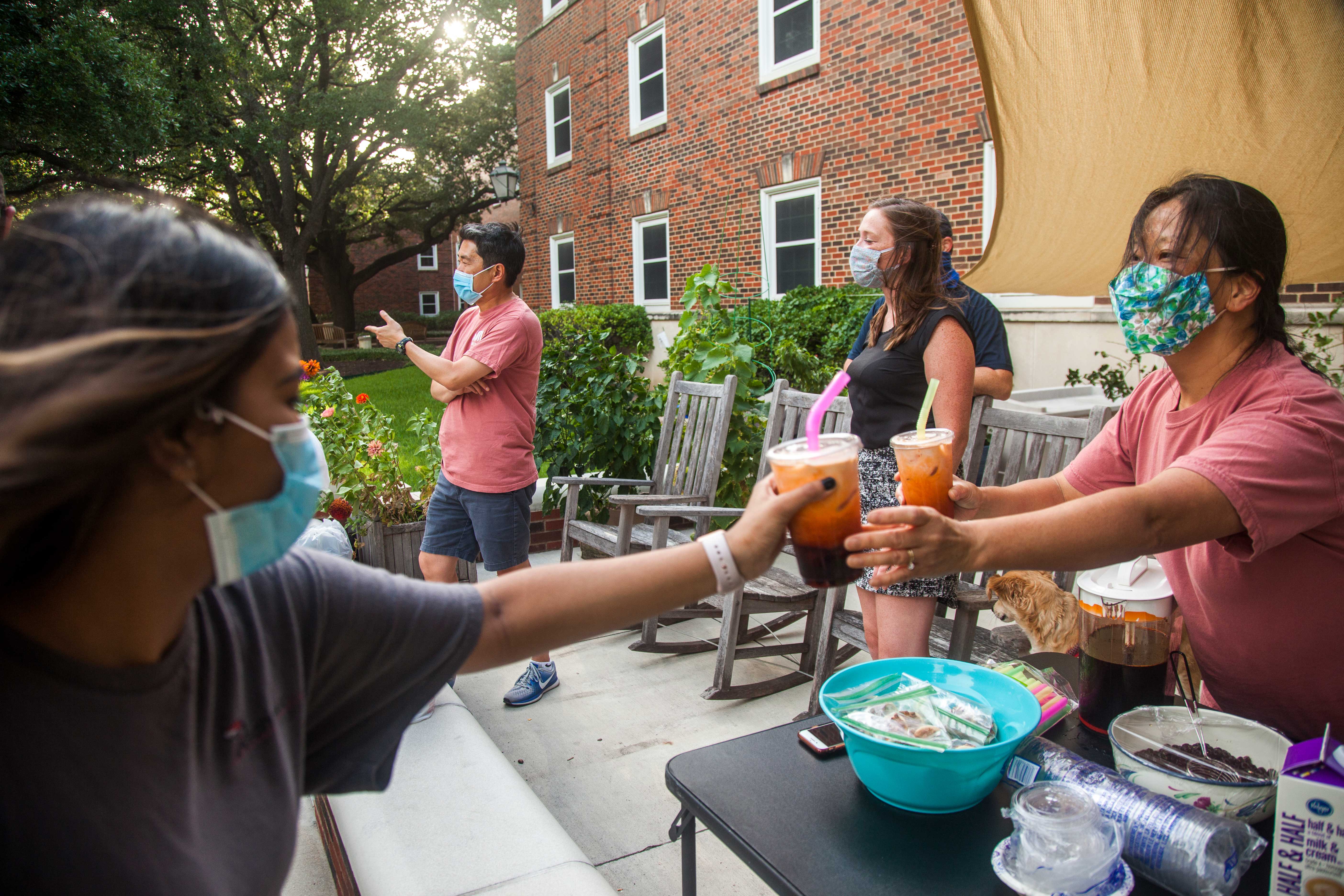 ‘Sonday’ meetups with Faculty in Residence David Son and family